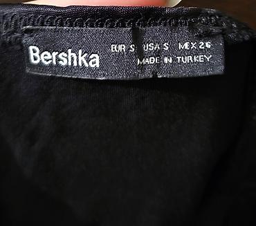 pull bear: Черное платье-комбинация Bershka, размер S (EUR S / USA S / MEX 26) — 2