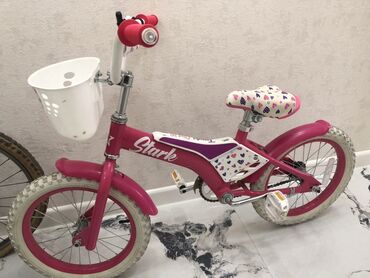 velosiped balaca: Dörd təkərli Uşaq velosipedi Stark, 16"