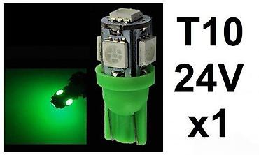 calvin klein sat: LED sijalica T10, 24V, zelena – 360° svetlosni snop - Tip grla: T10 — 2