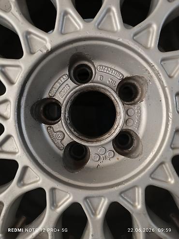 диски bbs r15: Колеса в сборе 195 / 65 / R 15, Зима, Б/у, Комплект, Легковые, Литые, отверстий - 5 — 2
