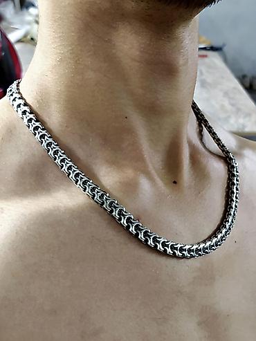 Серебряные цепочки: Бисмарк Классика 60 гр 55 см 960 проба серебра Изготовление Цепей и — 7