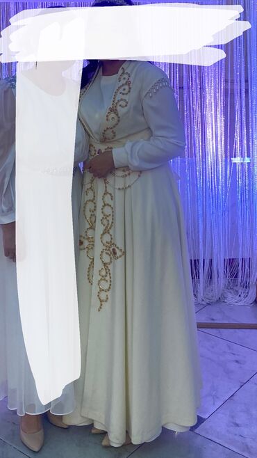 мусульманские платья свадебные: Продаю платье на кыз узатуу, надела 1 раз на сое мероприятие и все