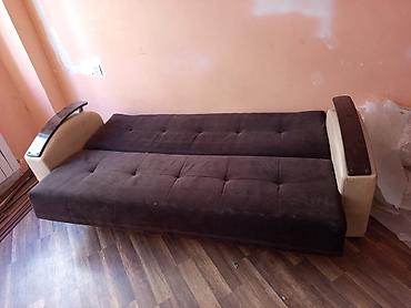 divanlar ikinci el: Divan-kravat, İşlənmiş, Açılan, Bazalı, Vеlur parça, Ödənişli çatdırılma — 1