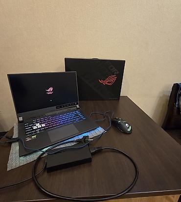 asus rog strix g18: ASUS ROG Strix G15 oyun noutbuku - Ekran: 15.6" IPS, incə çərçivə — 1