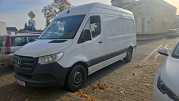 mercedesbenz sls: Mercedes-Benz Sprinter фургон (длинная база, высокий потолок), белый — 1