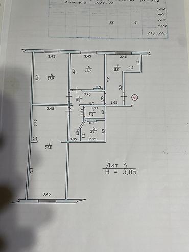 квартиры васток 5: 3 комнаты, 88 м², Восток-5 мкр 106 серия, 3 этаж, Евроремонт — 10