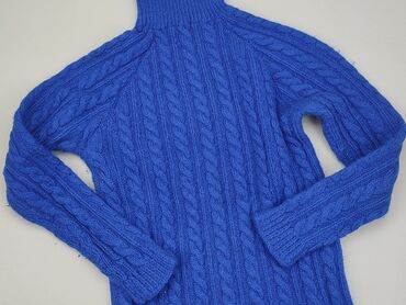 eleganckie bluzki sweterki damskie: Golf, S, stan - Dobry