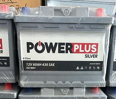 statır: Akkumulyator "Power plus 60 Ah"Bu akkumlyatorun elektrik tutumu 60 — 1