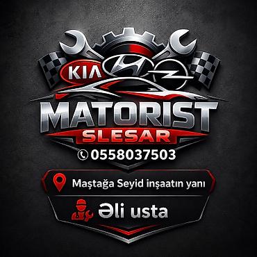 kia servis sumqayıt: Matorist slesar kia hundai opel nissan ve s maşınların temiri və mator — 1