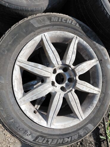 нексия колеса: Дөңгөлөктөр монтажда 235 / 60 / R 18, All-season, Колдонулган, Комплект, Жол тандабастар (АТ/МТ), Куйма, тешиктери - 5