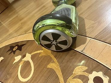 Giroskuterlər: Yaşıl rəngli elektrikli hoverboard (self-balance skuter) - Korpus — 6