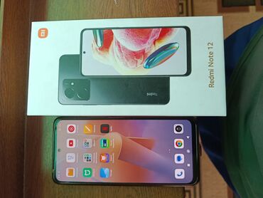 ош телефон редми: Redmi, Redmi Note 12, Колдонулган, 128 ГБ, түсү - Кара, 2 SIM