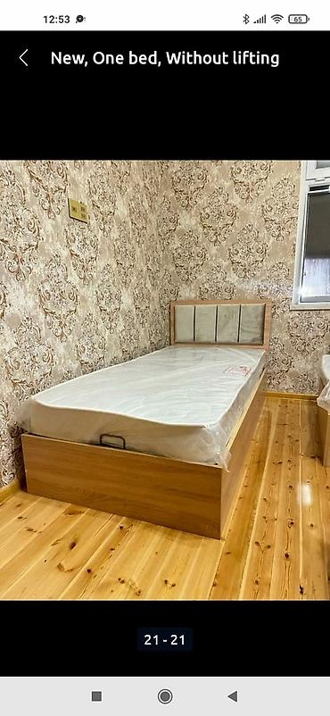 Ev və bağ: Yeni, Təknəfərlik çarpayı, Bazalı, Matras ilə, Siyirməsiz, Azərbaycan — 4