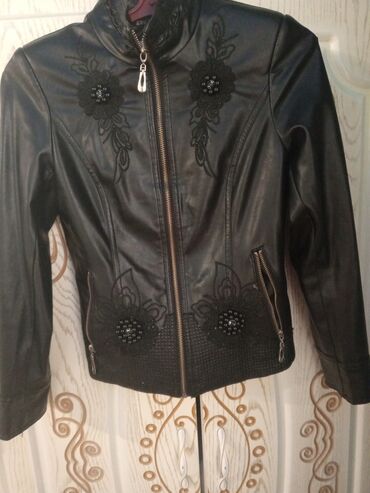 вечерние платья новые: Кожаная куртка, XL (EU 42)