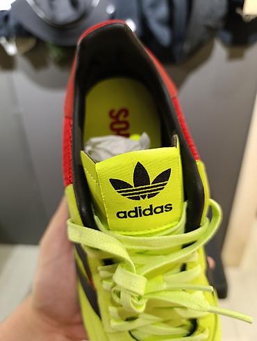 Кроссовки и спортивная обувь: Мужские кроссовки, 43, Adidas, Новый, цвет - Зеленый, Самовывоз, Платная доставка — 7