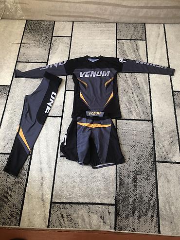 venum: Мужской спортивный костюм, XS, Venum, Б/у, цвет - Черный, Самовывоз — 1