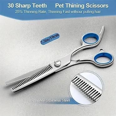 Oprema za kućne ljubimce: Profesionalni set makaza za negovanje kućnih ljubimacaa — 8