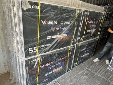 Телевизоры: 🔥СРОЧНАЯ АКЦИЯ🔥🔥 телевизоры yasin 55Q90 140 см 55" 4k (google tv) - — 5