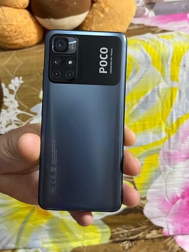 Poco: Poco M4 Pro 5G, 128 GB, rəng - Boz, Face ID, Zəmanət, Sensor — 1