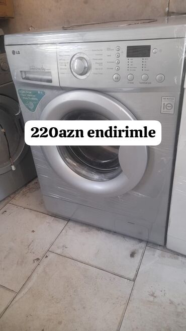 Digər məişət texnikası: Paltaryuyan maşın Samsung, 6 kq, İşlənmiş, Avtomat, Qurutma var, Ünvandan götürmə, Ödənişli çatdırılma