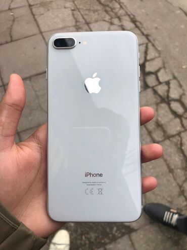Apple iPhone: IPhone 8 Plus, 64 GB, Gümüşü, Barmaq izi — 10