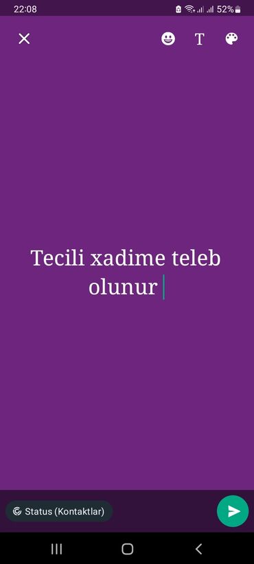 xadime: Təmizlik | Evlər | Gündəlik təmizlik