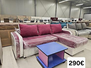 Ugaone garniture: Ugaona trosed-ležaj sa ležajem i sandukom za odlaganje - Model — 14