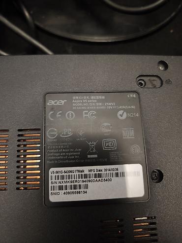 honor x8b qiyməti: Acer Aspire V5-561G-54206G1TMakk. 6gb ram, kingstone 480 original ssd — 1