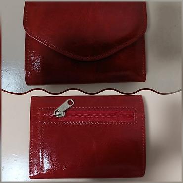 torbe original: Povoljno!!Ženski kožni novčanik – Cobra Leather, crvene boje - — 1