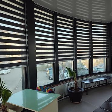 Жалюзи и рольшторы: Всех видов жалюзи день и ночь ролл штора вертикальные жалюзи — 16