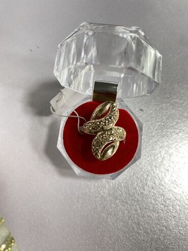серебристое кольцо: Кыргыз алтын шакектер Кыргызское золото Проба:375 Скидка на все модели