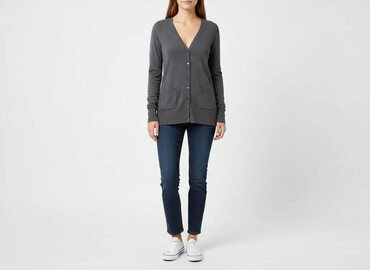 kardigan marynarka: Easy Wear, Kardigan damski, rozmiar M