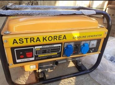 köşk satıcı: Generator yenidir 3.7 kva 3.3 klavat koreya mali benzin 440₼ satılır