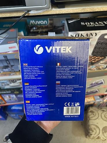 vitek: Утюг Vitek, Паровой, Тефлоновый, Самоочистка — 3