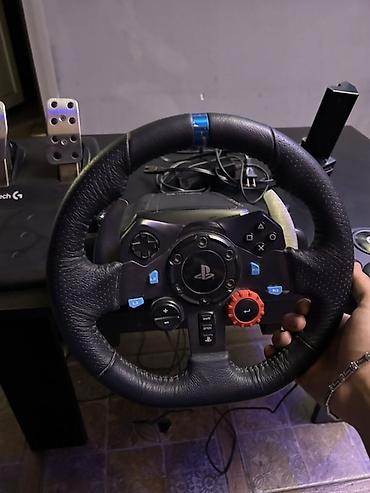 logitech shifter: Logitech G29 sükan dəsti – sükan, 3 pedallı blok və ayrıca sürət qolu — 2