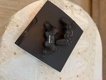 Video oyunlar və konsollar: Sony PlayStation 3 Slim oyun konsolu Heç bir problemi yoxdur içində 4 — 3