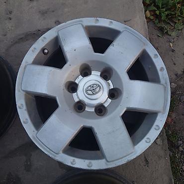 Диски: Литые Диски R 17 Toyota, Комплект, отверстий - 6, Б/у — 6