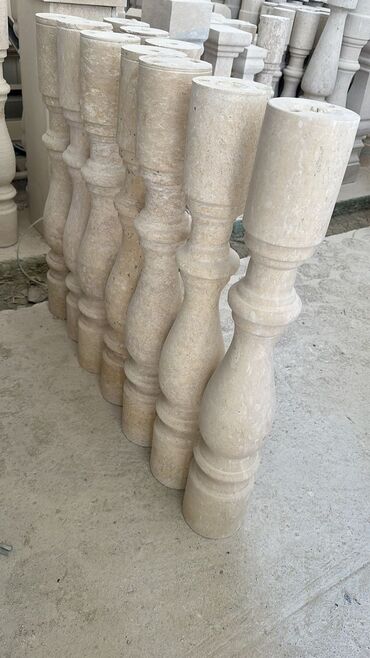 Фасадные плиты Сары-Таш (Травертин): Сары таш сары таш сары ташТравертин Балясины перила тумбы гранит — 8