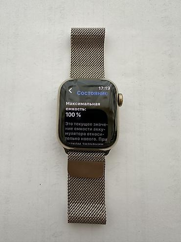 apple watch adapter: İşlənmiş, Smart saat, Apple, Suya davamlı, rəng - Qızılı — 3