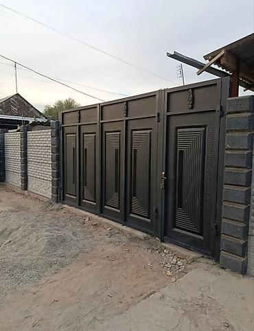 комплект для откатных ворот: Металлические ворота и калитки современного дизайна - Тип: распашные — 7