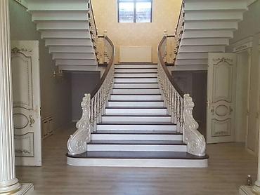 Обшивка лестниц: Лестница куямиз бетондан — 9