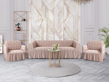 Örtüklər: Divan üçün rəng - Boz Yataq örtüyü — 36