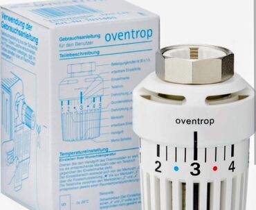 Mətbəx kranları: Oventrop termostat başlığı – radiator üçün mexaniki temperatur