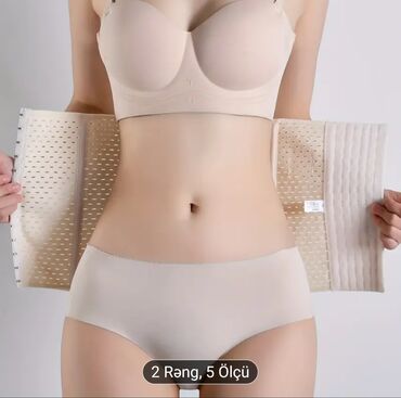 Toparlayıcı alt paltarı: M+ bel formalaşdırıcı korset - Rənglər: qara və açıq (əriyik ton) - — 9