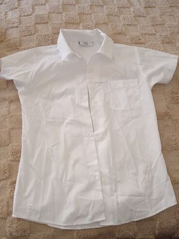 ag kisi cemperlri: Рубашка цвет - Белый