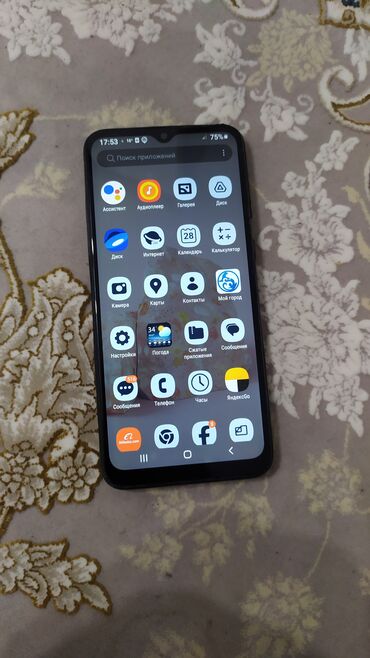 Samsung: Samsung Galaxy A03s, Б/у, 32 ГБ, цвет - Черный, 2 SIM