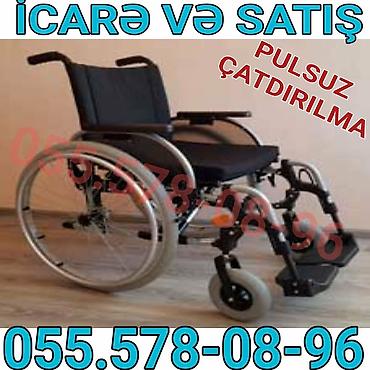 tibbi araba: Məhsul: Manual əlil arabası – icarə və satış Təsvir: - Yüngül və — 1