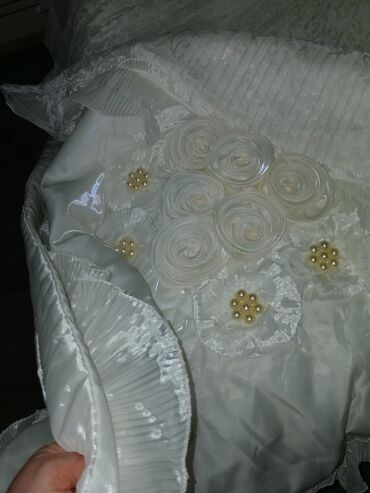 Örtüklər: Yataq üçün Yeni rəng - Ağ Yataq örtüyü — 4