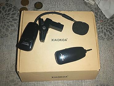 audio sistem: İşlənmiş Radio Mikrofon — 1