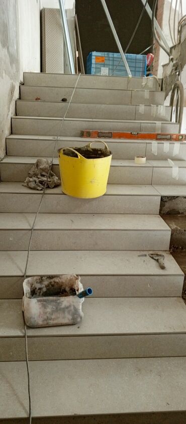 Plitə işləri: Xidmət: Hamam/tualet üçün istilikli döşəmə və kafel-metlax işləri — 18